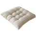 Waroomhouse Patio Chair Cushion Square Chair Cushion Soft Pp Cotton Filling Outdoor Patio Seat Back Cushion Dining Chairs Pad Autumn Winter Office Chair