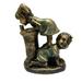 Augper Garden Statue Outdoor Decoration Outdoor Statue for The Patio Garden Crafts Outdoor Statue Ornaments for Home Yard Garden Boys and Girls