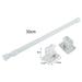 Adjustable Tension Curtain Telescopic Rod & Self Adhesive Hook For Kitchen Bath