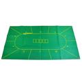 180x90cm 70x35In Poker Mat 10 Players Portable Anti-Slip Flannel Texas Holdâ€™em Poker Table Top Layout Standed Thickness