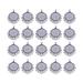 time gemstone pendant charm 100PCS 25mm Time Gemstone Pendant Alloy Round Bottom Pendant lloy Round Pendant Trays Charms DIY Jewelry Making Accessories Ancient Silver