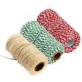 Twine Christmas Gift String Crafts Cotton Holiday Party Wrapping Bakers Supplies Favors