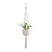 Starynighty Macrame Plant Hanger Indoor Outdoor Hanging Plant Pots Cotton Rope Elegant for Home Patio Garden 1/4-Pack