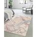 Rugs.com Deepa Collection Rug â€“ 4 x 6 Ivory And Gray Medium Rug Perfect For Entryways Kitchens Breakfast Nooks Accent Pieces