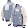 Men's Pro Standard Denim Cincinnati Bengals Varsity Blues Full-Snap Jacket