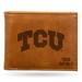 Brown TCU Horned Frogs Personalized Billfold Wallet