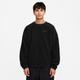 Sweatshirt NIKE SPORTSWEAR "CLUB FLEECE+ MEN'S SHERPA WINTERIZED CREW" Gr. XXL, schwarz (black, black) Herren Sweatshirts