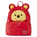 LOUNGEFLY Winnie The Pooh Puffer Jacket Cosplay Mini Backpack - Disney