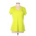 Nike Active T-Shirt: Green Activewear - Women's Size Large