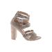 Sam Edelman Heels: Gray Shoes - Women's Size 7