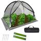 Kapler Pond Cover Dome Net, Pond Cover Protective Netting, Pond Cover Net for Koi Ponds, Garden Pond Net, Koi Pond Net for Leaves, Pond Cover Dome with Zipper for Indoor and Outdoor