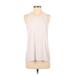 Gap Fit Active Tank Top: White Solid Activewear - Women's Size 0