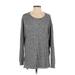 Divided by H&M Pullover Sweater: Gray Tops - Women's Size Small