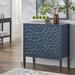 Lark Manor™ Ninave Accent Chest, Wood in Blue | 33.5 H x 33.5 W x 15.75 D in | Wayfair C5E9C9917F4A4673912BAF399D3D790B