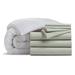 Alwyn Home Haledon Microfiber 7 Piece Comforter Set Polyester/Polyfill/Microfiber in Green | Twin Comforter + 6 Additional Pieces | Wayfair