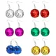 Boucles d'oreilles Vintage boucles d'oreilles boule des années 60 70 accessoires bijoux Costume