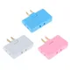 Wall Outlet Extender 3 Way Flat Wall Outlet Extender Adapter 2-Prong Mini Indoor Plug Folding Outlet