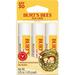 Burts Bees Beaches and Cream Sun Care SPF 30 Lip Balm Water-Resistant Lip Moisturizer Nano-Free Zinc Oxide Formula Natural Conditioning Lip Treatment 3 Tubes 0.15 oz