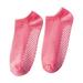 Naughtyhood Women s Clearance Shortcylinder Socks Comfortable Breathable Glued Non Slip Short Yoga Socks Ship Socks