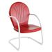 Maykoosh French Country Outdoor Metal Armchair White Gloss