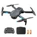 moobody Remote Control Drone with Dual Camera 4K Foldable Headless GPS Drone with Optical Visual Positioning Gesture Photography with Storage Bag 2 Battery