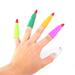 50 Pcs Halloween Accessory Includes 20 Pcs Fake Nails Halloween Witch Finger and 30 Pcs Plastic Spider Skull Bat Ring for Kids Adults Party Favors Birthday Novelty Toys (Mixed Color)