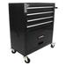 Metal Tool Chest with 4 Drawers Rolling Metal Tool Box Storage Cabinet Rolling Tool Chest with 4 Wheels