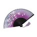 Yesbay Folding Fan Ultralight Chinese Style Hand Held Fan Cosplay Wedding Party Props Decoration