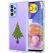 TalkingCase Phone Cover Compatible for Samsung Galaxy A23 5G/4G 2022 Xmas Tree Print w/ Glass Screen Protector Lightweight Flexible Print in USA