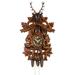 River City Eight Day Musical Cuckoo Clock Hunter s Style with Carved Woodsman and Stag