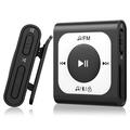 AGPTEK Clip MP3 Player with Bluetooth A51PL 64GB Portable Music Player with FM Radio Shuffle No Phone Needed for Sports