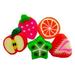 10pcs Mobile Phone Dust Plug Fruit Cellphone Anti-dust Plug Adorable Phone Accessories(Random Color Style)