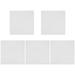 5pcs Practical Felt Panel Dumboard Acoustic Absorption Panel for Music Room KTV