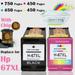 67XL Ink for HP Cartridge Printer Ink 67 XL 67XL for HP Deskjet 2700e 2755e 2752e 2742e Envy 6055 6000 Envy Pro 6455 6452 Deskjet Plus 4155 4152 Printer (1 Black 1 Tri-Color)