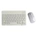 Bluetooth Keyboard and Mouse Combo Rechargeable Portable Wireless Keyboard Mouse Set for Tablet Phone Smartphone Windows