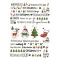 Weloille Christmas Snowman Stickers for Kids Aldult Cute Stickers for Water Bottle Laptop Envelopes Crafts Scrapbooking Holiday Gift Decorations