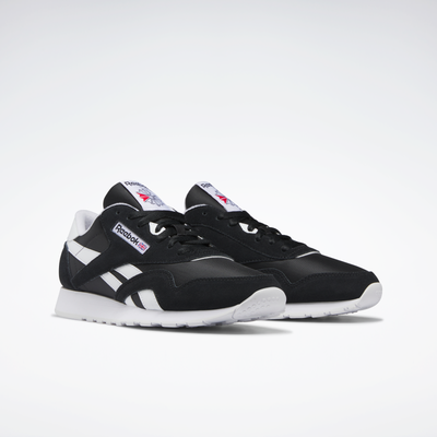 Sneaker REEBOK CLASSIC "CL NYLON", Gr. 40, schwarz, sportlich, Schuhe Image