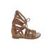 The Children's Place Sandals: Tan Shoes - Kids Girl's Size 4