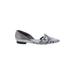 Cole Haan Flats: Silver Shoes - Women's Size 8 1/2 - Pointed Toe