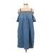 Current/Elliott Casual Dress: Blue Dresses - Women's Size Medium