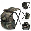 Chaise pliante d'extérieur tabouret robuste et confortable sac à dos portable chaise de pêche
