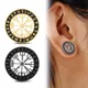 Giga-Boucles d'oreilles en acier inoxydable pour hommes et femmes Cool Ear Plugs Expander Gauges
