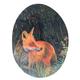 Fox Magnet - Red Foxes - Red Fox Gift - Fox Gifts - Fox and Hounds - Fox & Hounds CC9-J