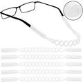 Premium Silicone Eyeglass Strapsï¼ˆ5PCS) Upgraded Anti-slip Glasses Strap for Women and Men Kids Sport Sunglass Retainer Holder Strap Suitable for Various Styles of Glasses(2 Holesï¼‰