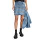 G-Star RAW Women's Viktoria Utility Mini wmn Skirt, Blau (Sun Faded Thames D24887-D539-G341), 24W