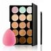Bestauty Bestauty 15 Colors Camouflage Concealer Palette Professional Contour Eyeshadow and Face Cream Makeup Foundation Kit for Perfect Skin