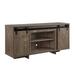 Sliding Barn Door TV Stand for TVs up to 65", Farmhouse Entertainment Center with Storage Cabinet, Media Console Table