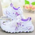 Sanrios Kawaii Anime Kuromi Cute Cartoon Summer Kids Mesh Breathable Casual Sports Shoes New Running Shoes Kids Shoes Gift