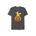 Men's Big & Tall Pika Pumpkin Tee by Nintendo in Charcoal Heather (Size XLT)