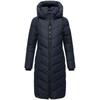 Steppmantel NAVAHOO "Sahnekatzii XIV", Damen, Gr. S (36), blau (navy), Oberstoff: 100% Polyester, Futter: 100% Polyester, Wattierung: 100% Polyester, Ärmelfutter: 100% Polyester, modisch, figurumspielend ca. Mitte Knie, hoch geschlossener...